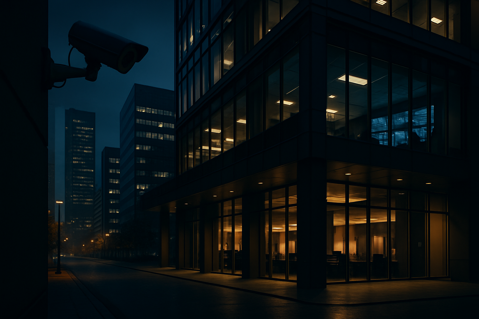 Professional security services background